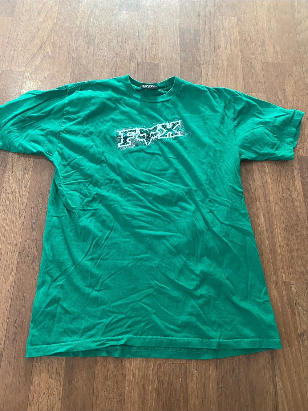 Fox Green Short-Sleeve Logo Tee
